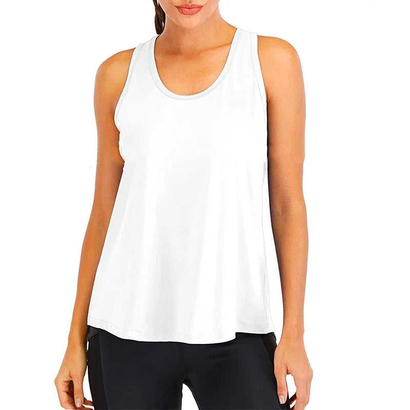 Women’s Sleeveless Yoga Shirt