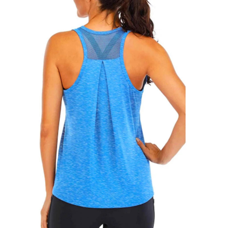Women’s Sleeveless Yoga Shirt