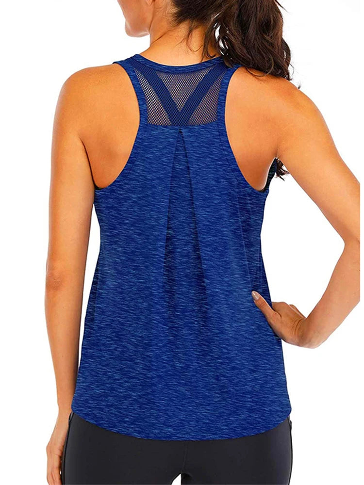 Women’s Sleeveless Yoga Shirt