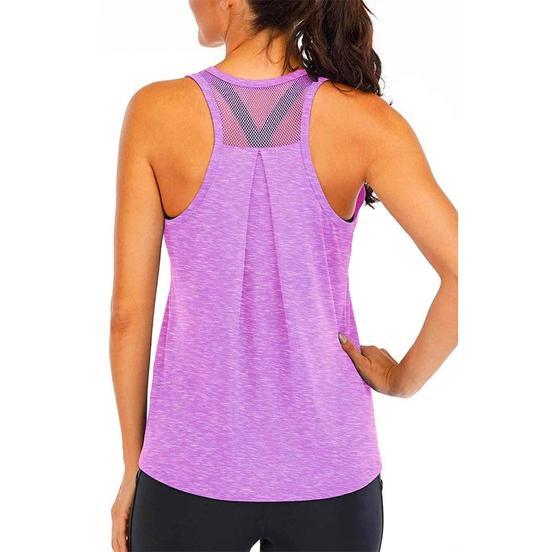 Women’s Sleeveless Yoga Shirt