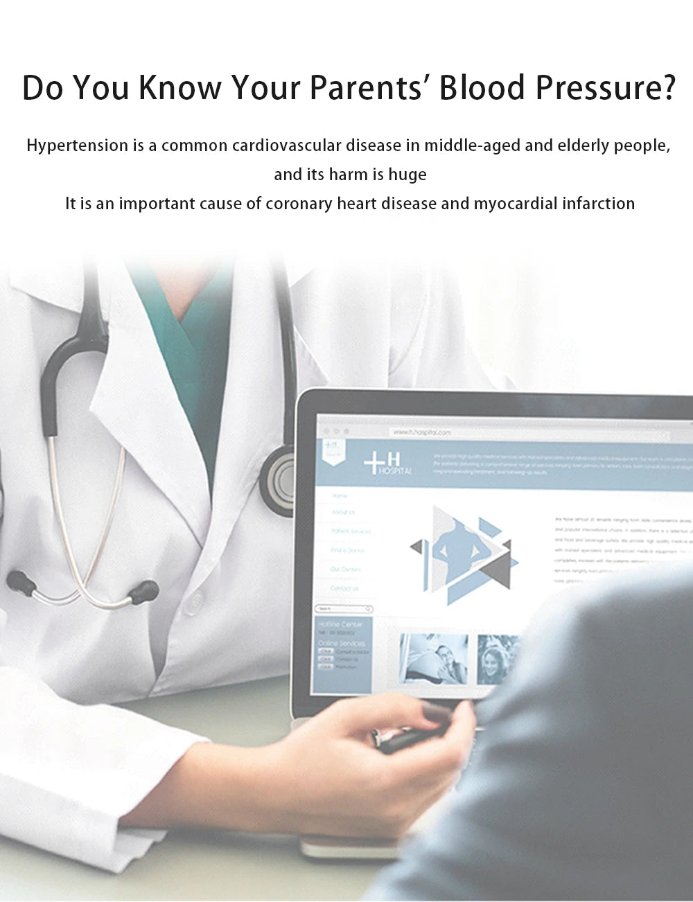 AICARE Upper Arm Blood Pressure Monitor