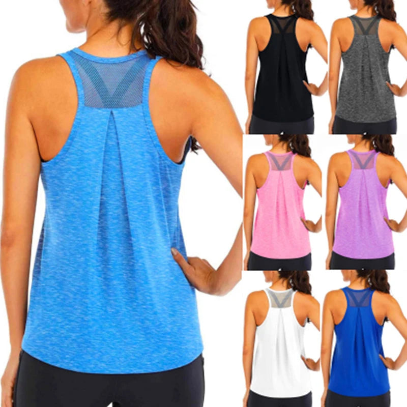 Women’s Sleeveless Yoga Shirt