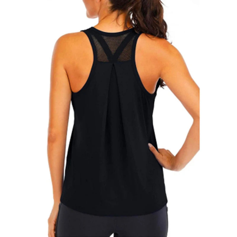 Women’s Sleeveless Yoga Shirt
