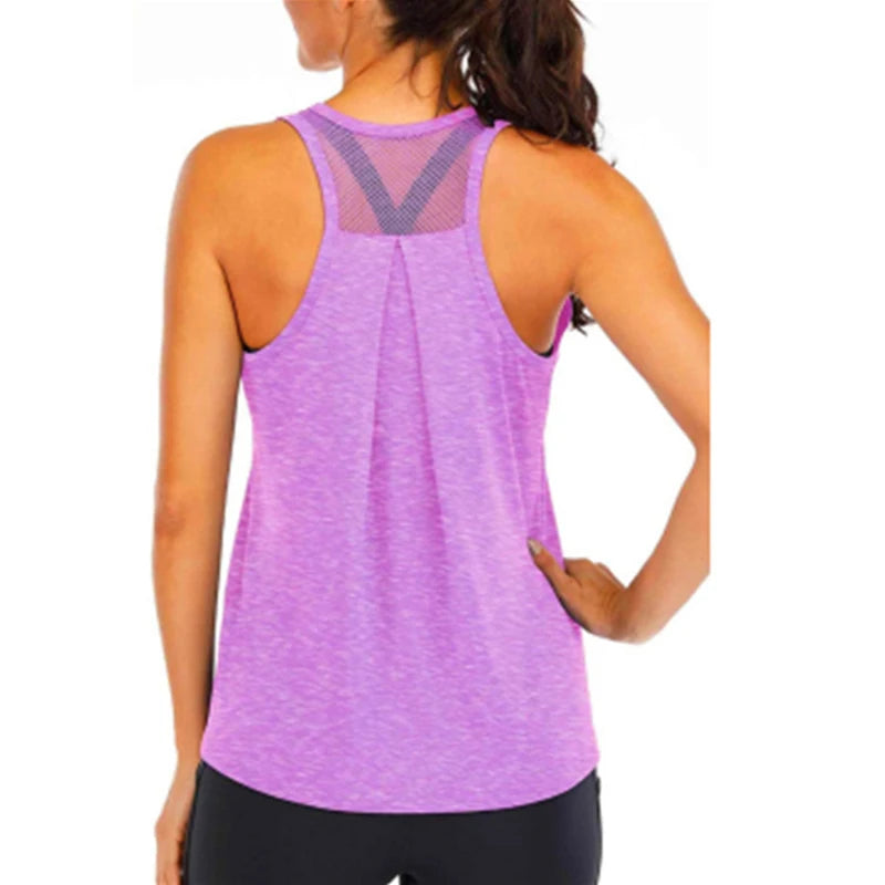 Women’s Sleeveless Yoga Shirt