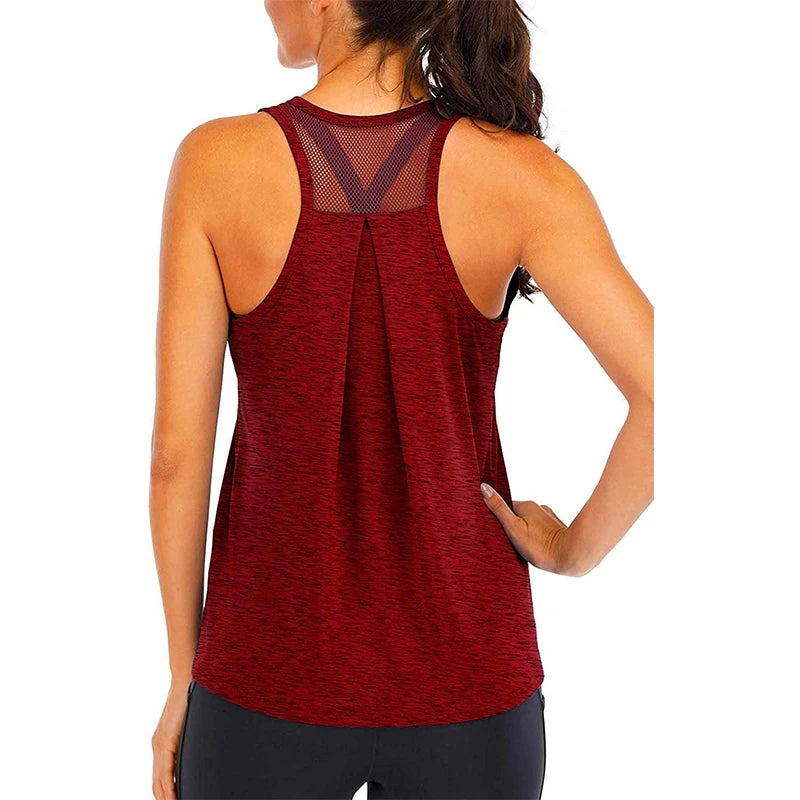 Women’s Sleeveless Yoga Shirt