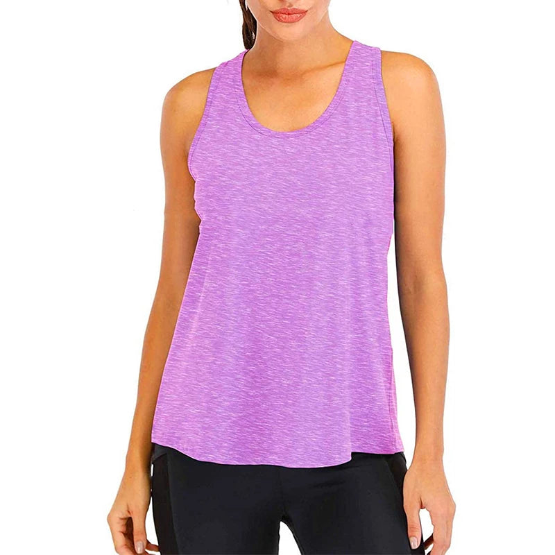 Women’s Sleeveless Yoga Shirt