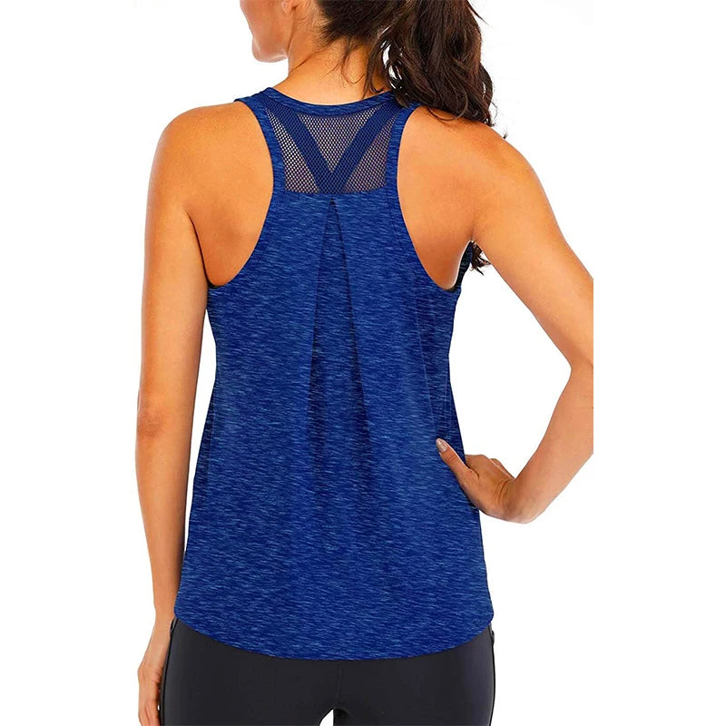 Women’s Sleeveless Yoga Shirt