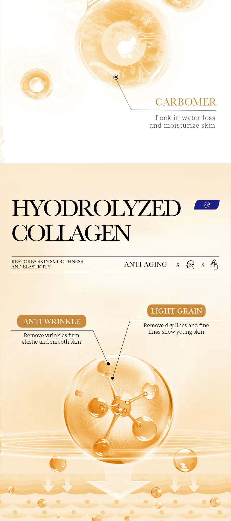 3PCS Collagen Face Serum