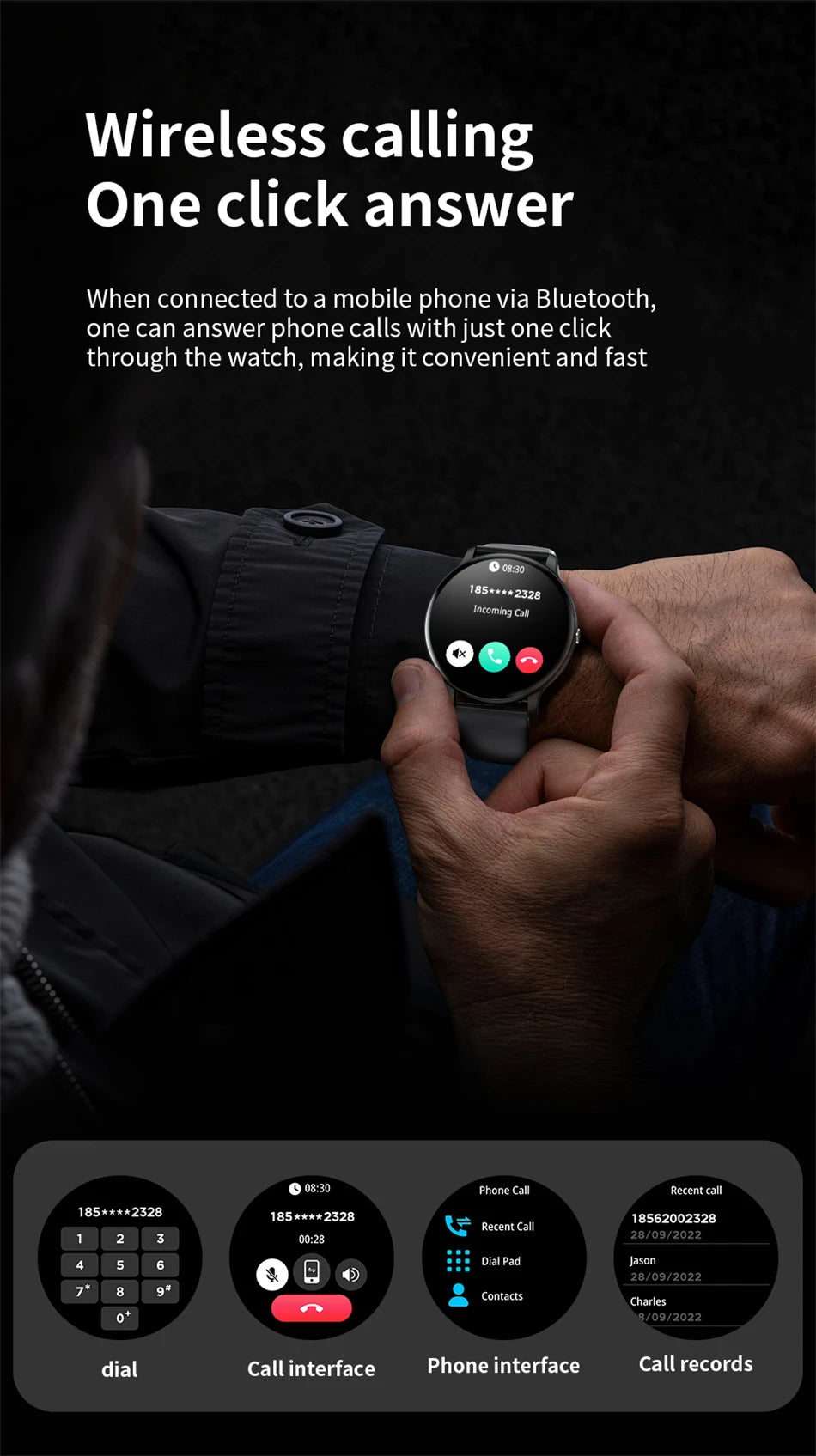 2025 Bluetooth Smartwatch