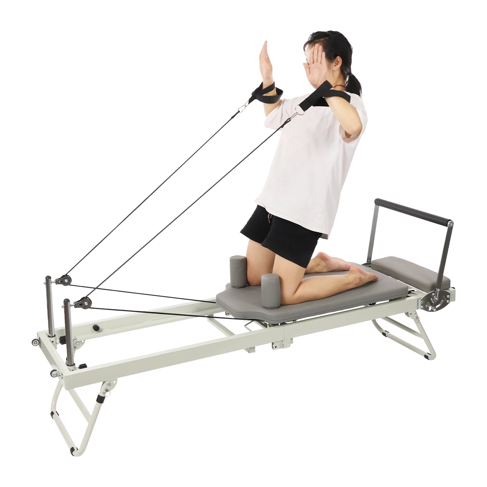 Foldable Pilates Reformer – Multifunctional Yoga Fitness Equipment