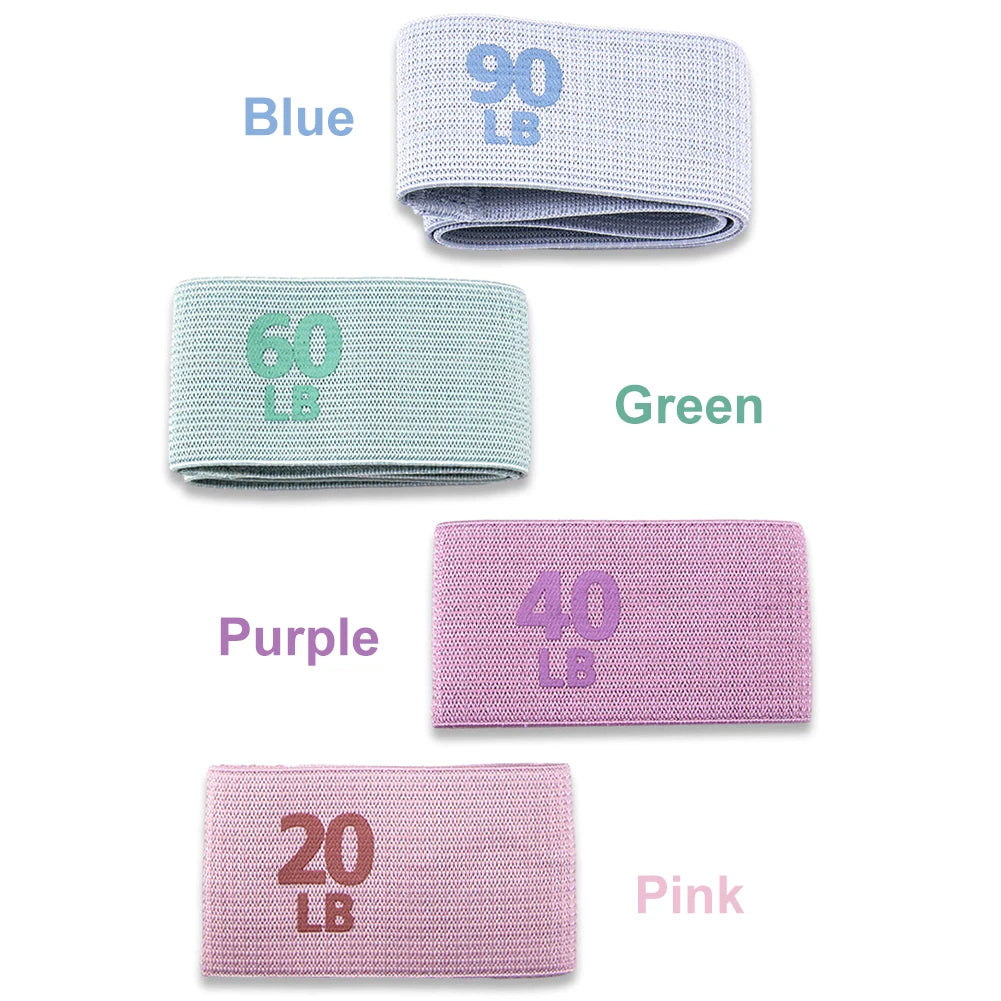 Resistance Bands for Legs & Glutes – Elastic Workout Loops