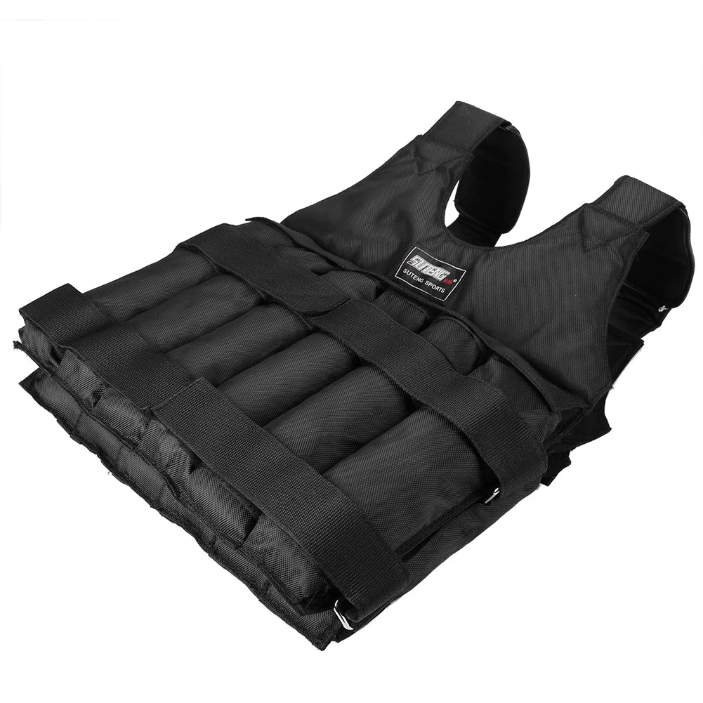 Adjustable Weight Training Vest – 3/15/35kg Capacity (Empty Bag)