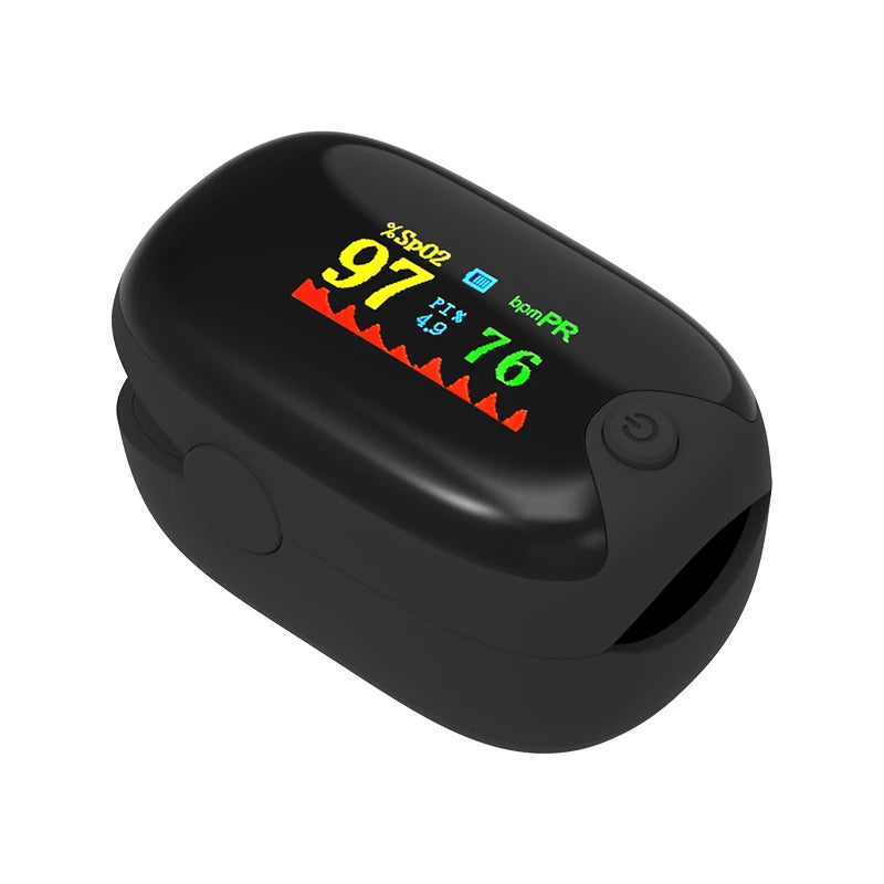 Medical Finger Pulse Oximeter – Oxygen & Heart Rate Monitor