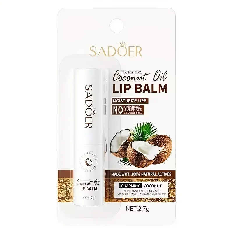 Coconut Lip Balm – Daily Moisturizing Care for Men & Women