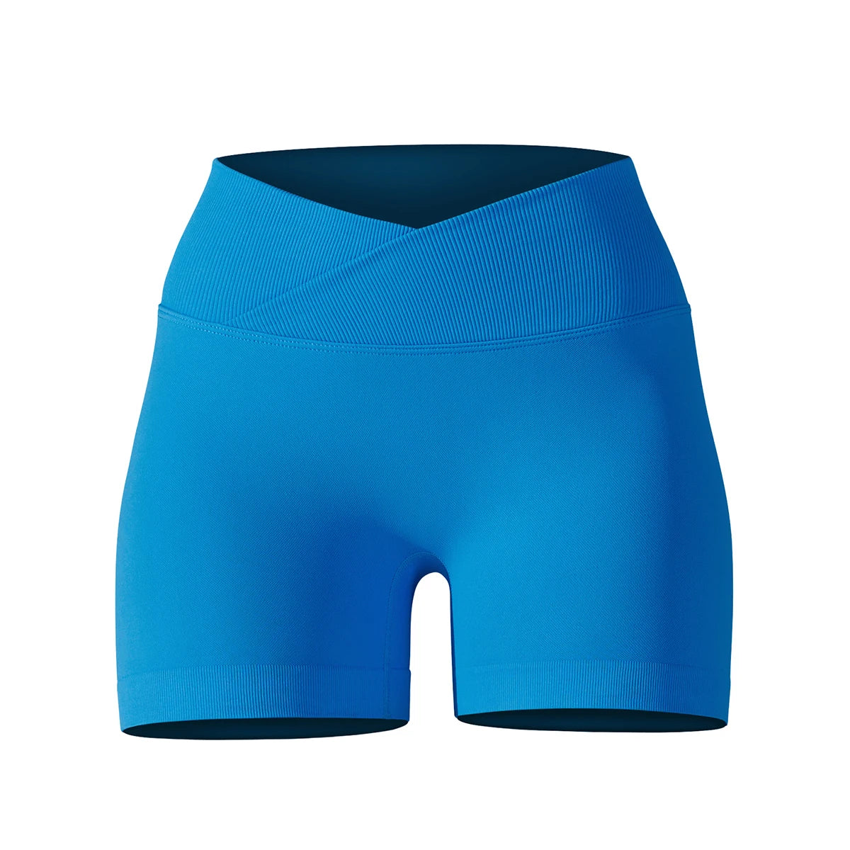 Crossover High-Waist Women’s Yoga Shorts
