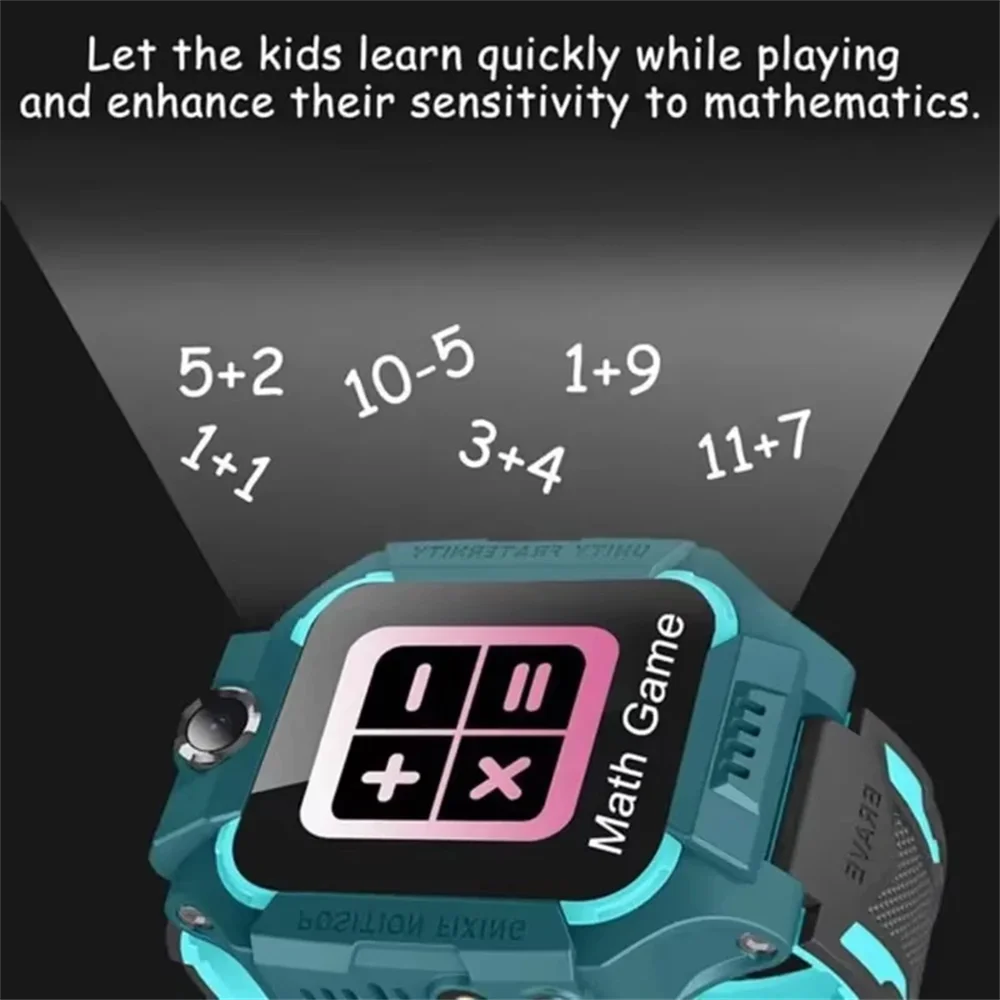 5G Kids Smart Watch – GPS Tracker with Video Call, SOS & Waterproof Design
