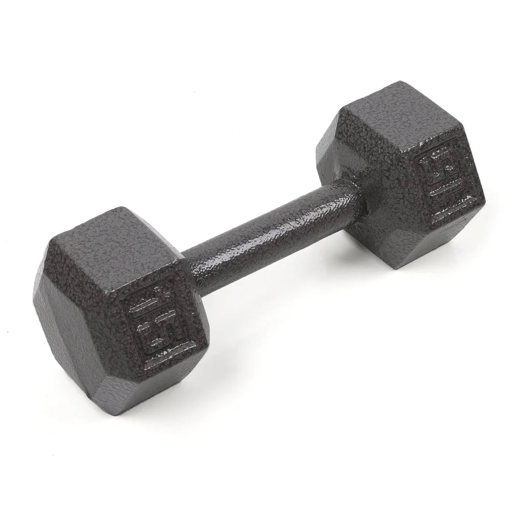 5 lb Cast Iron Dumbbell Pair – Home Strength Training Weights