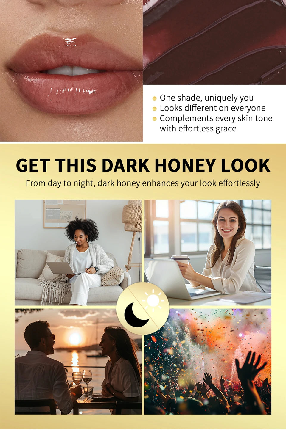 Black Honey Colorless Lip Balm – Moisturizing & Plumping Lip Care
