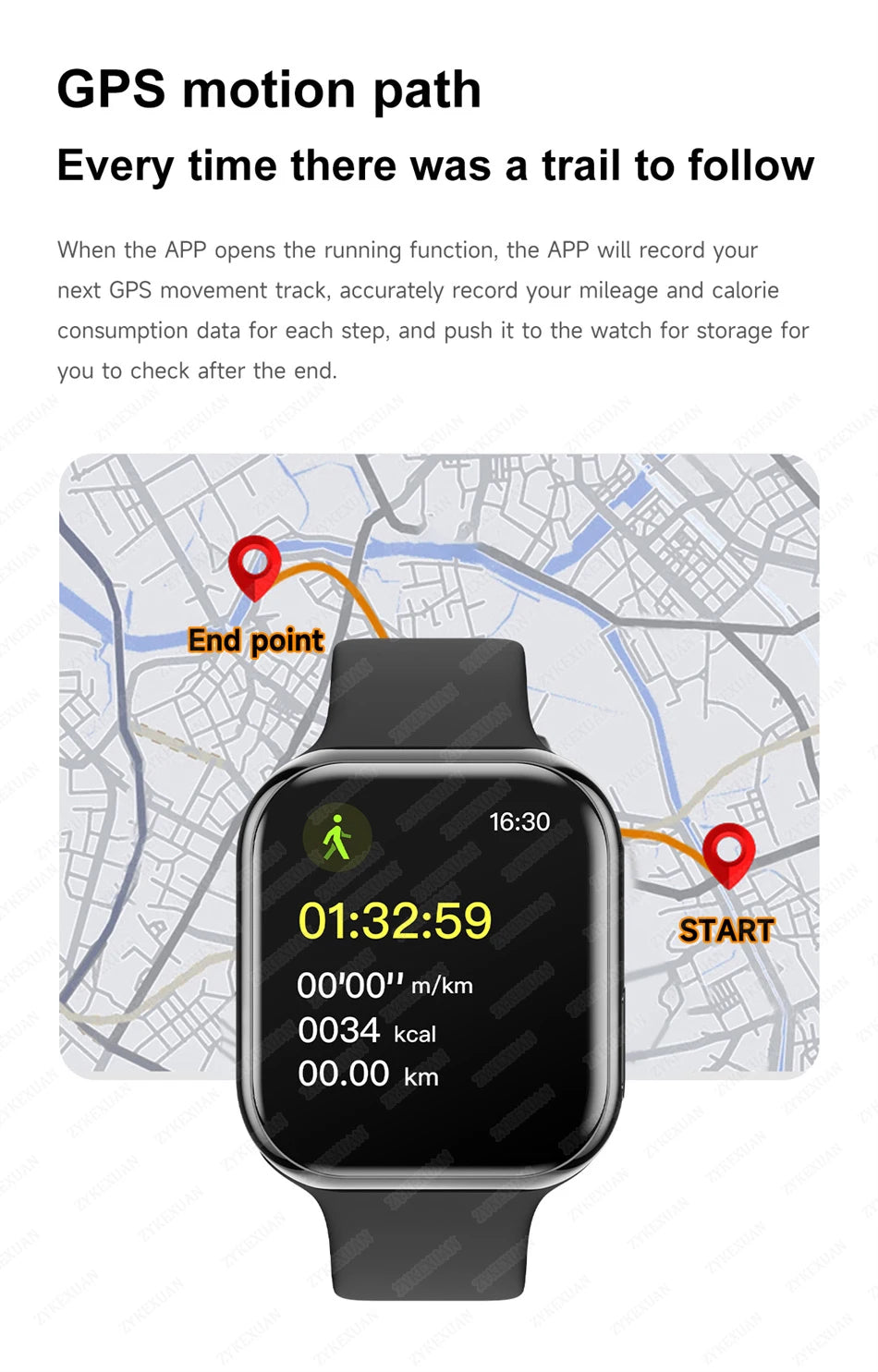 IW10 Smart Watch – GPS Tracker with Bluetooth Call