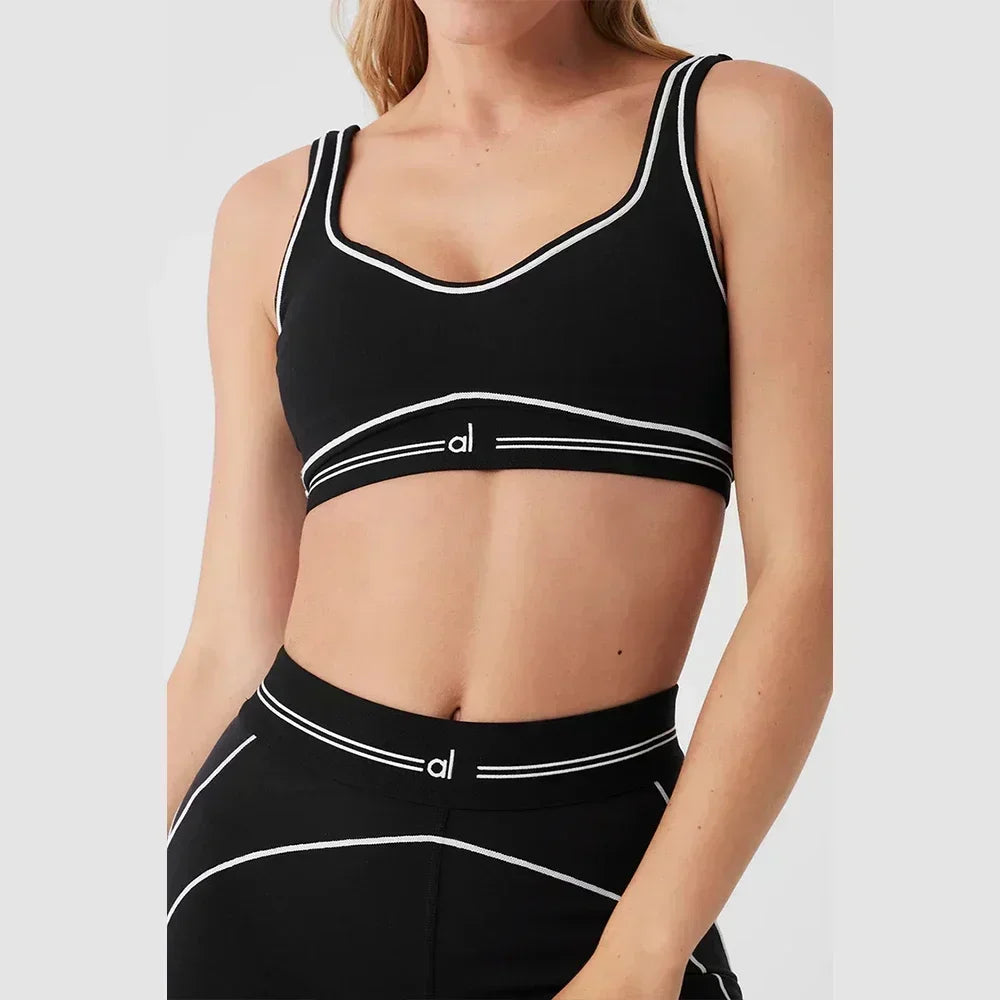 Women’s Air Heart Throb Bra & Legging Fitness Yoga Set