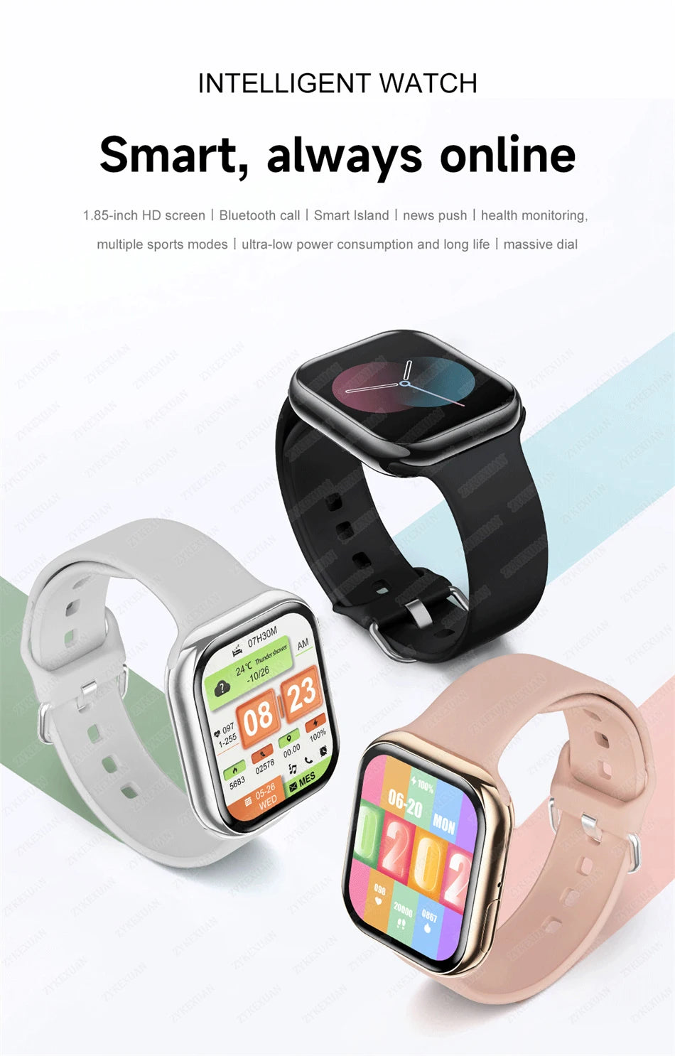 IW10 Smart Watch – GPS Tracker with Bluetooth Call