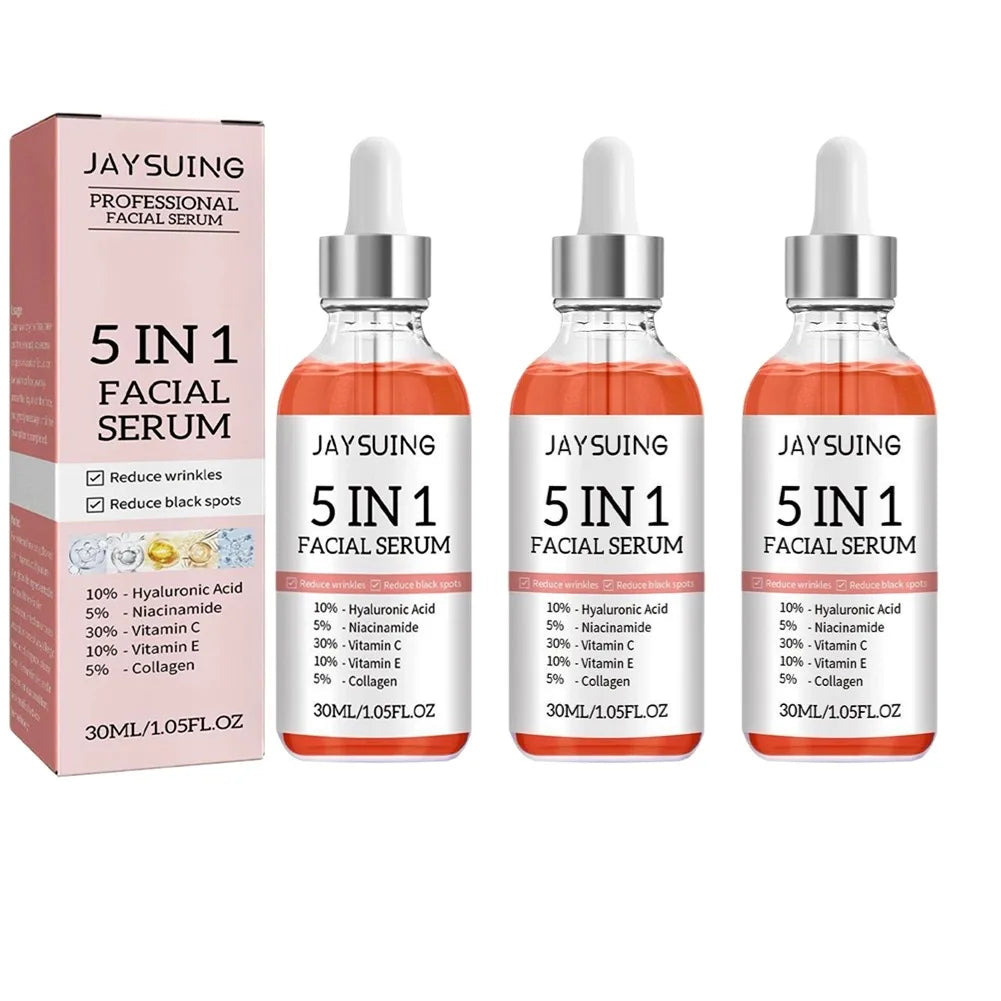 5-in-1 Hyaluronic Acid Face Serum – Moisturizing & Brightening Skincare
