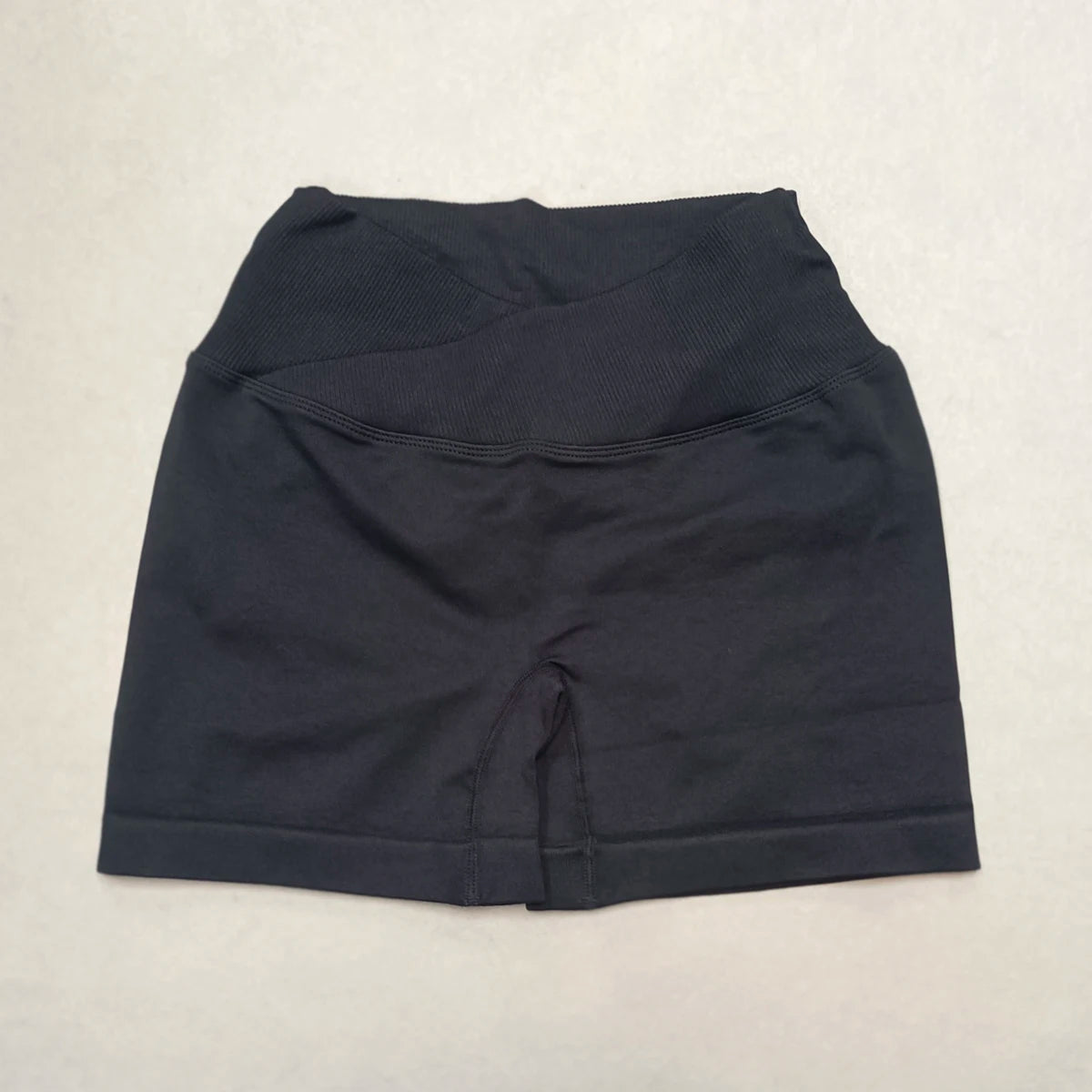 Crossover High-Waist Women’s Yoga Shorts