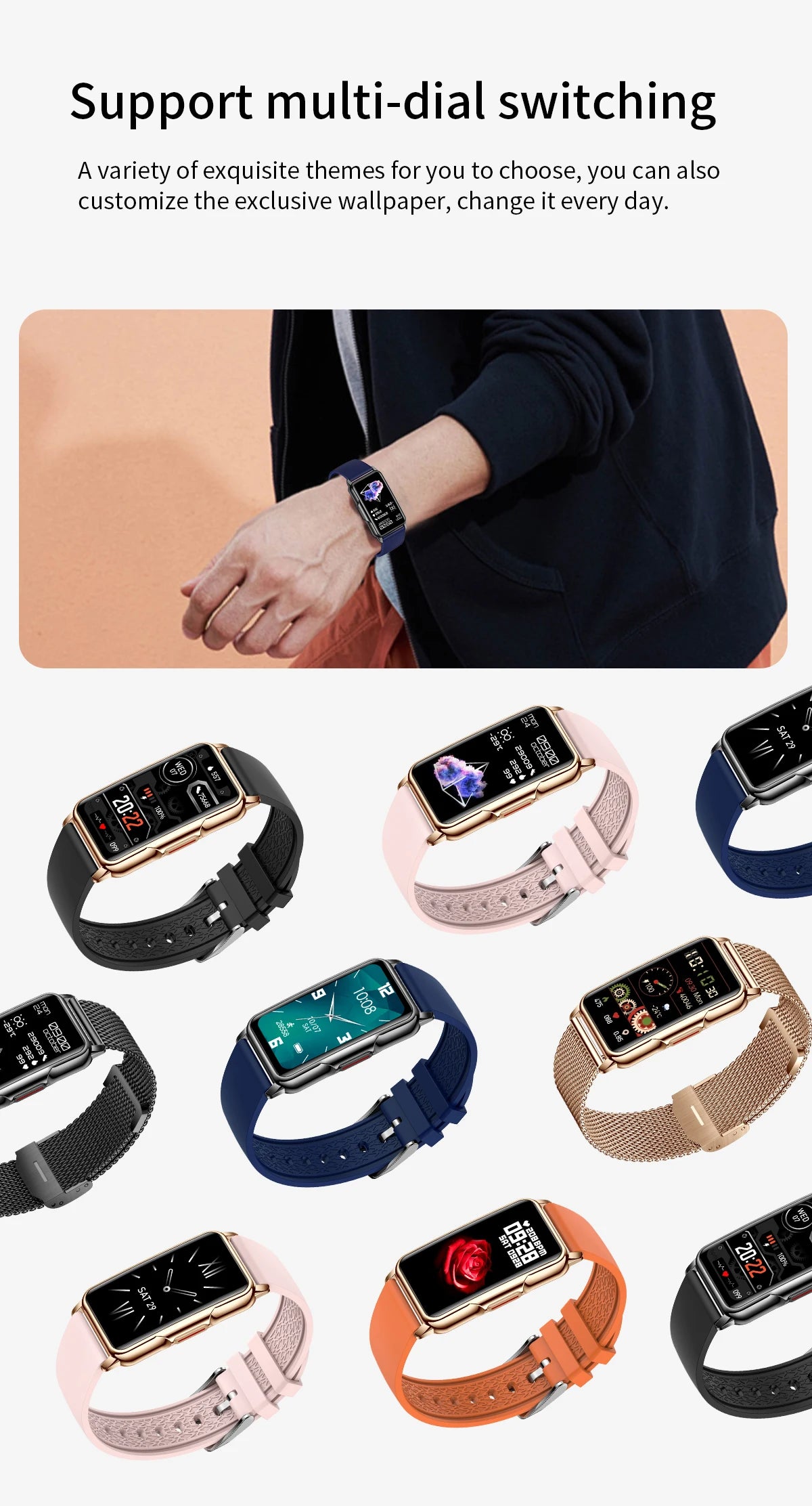 Waterproof Smart Bracelet Watch