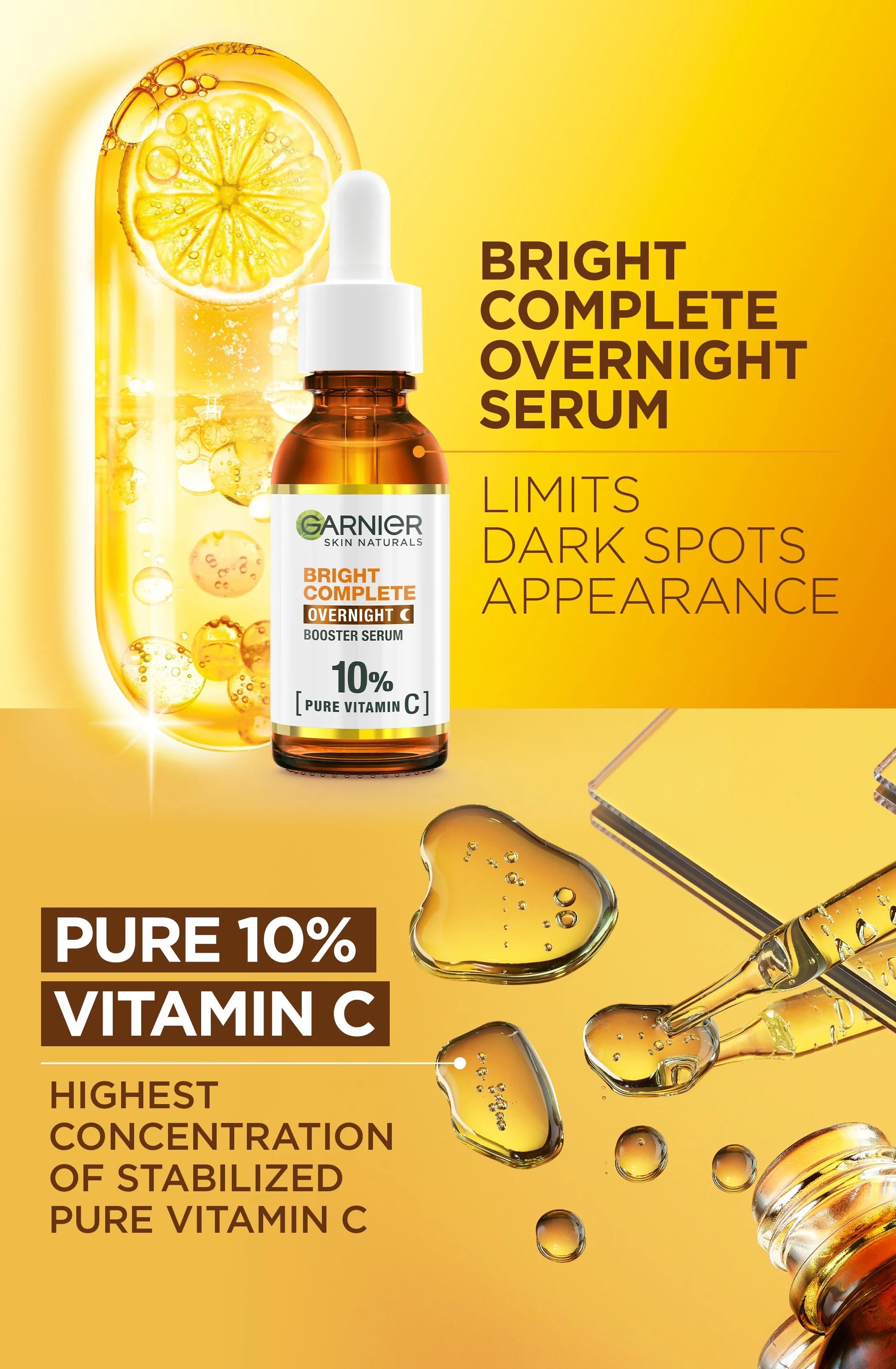 Vitamin C Face Serum – Whitening & Pore-Refining Facial Essence