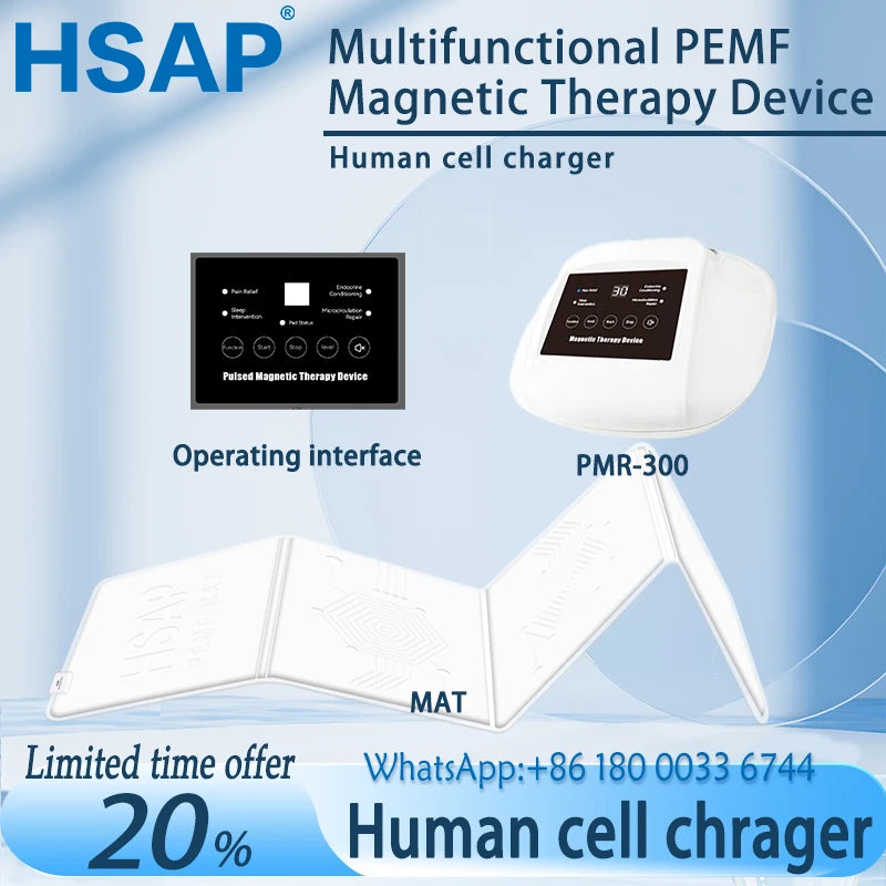 Portable PEMF Magnetic Therapy Yoga Mat – Meditation & Wellness Support