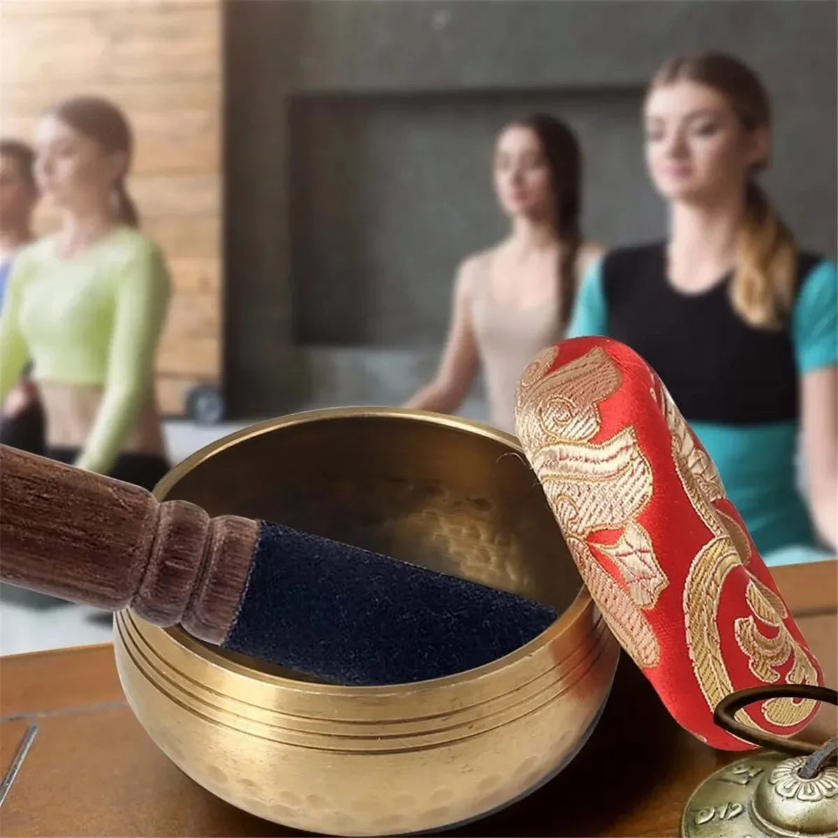 Tibetan Singing Bowl Set – Meditation & Yoga Sound Healing Gift