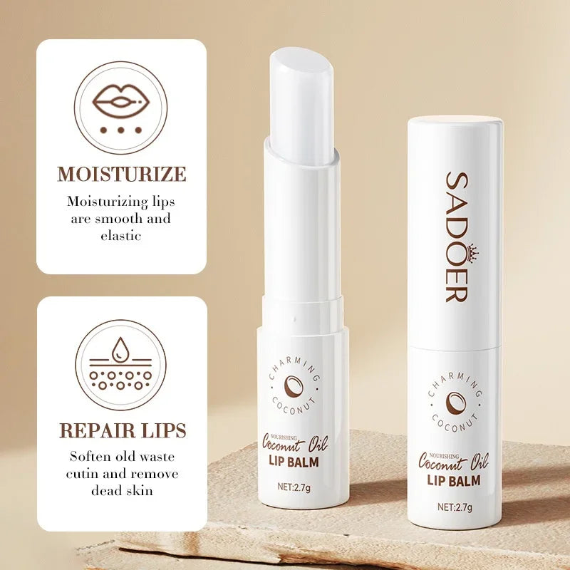 Coconut Lip Balm – Daily Moisturizing Care for Men & Women
