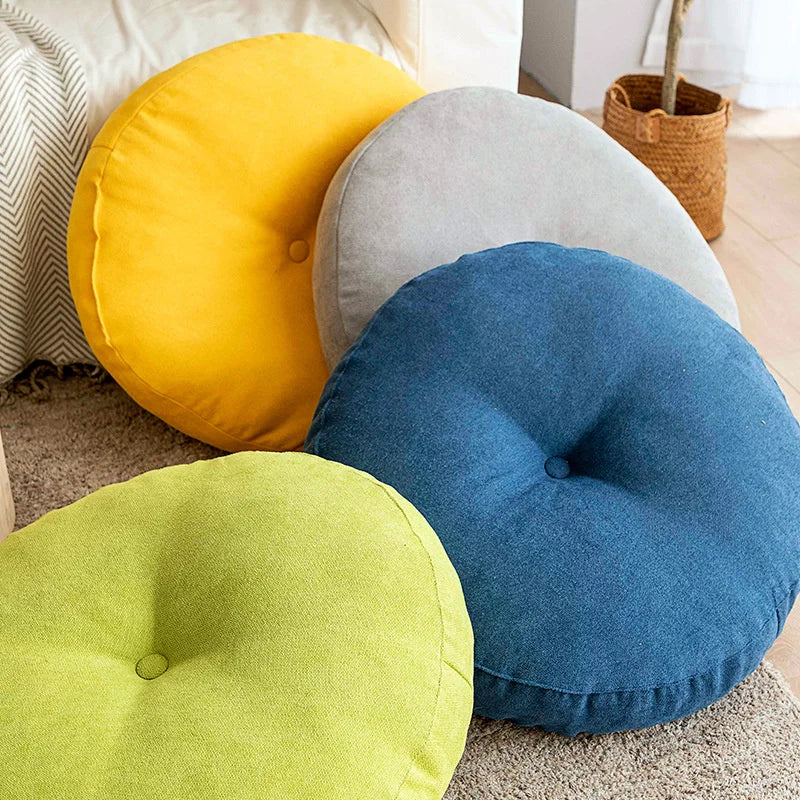 Round Meditation Floor Cushion