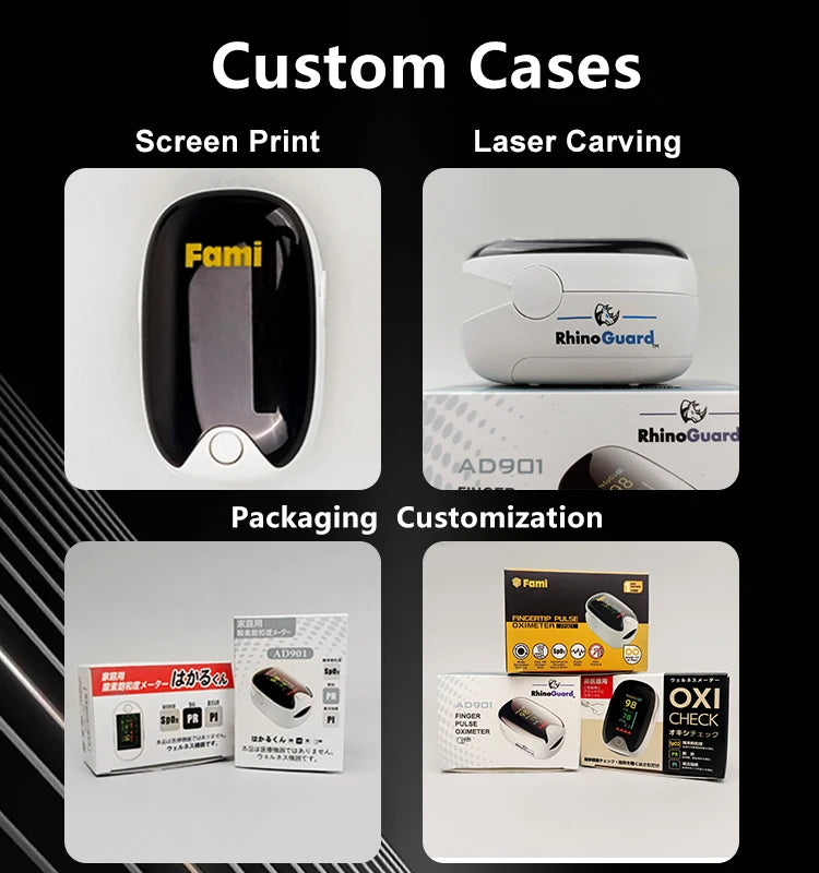 Medical Finger Pulse Oximeter – Oxygen & Heart Rate Monitor