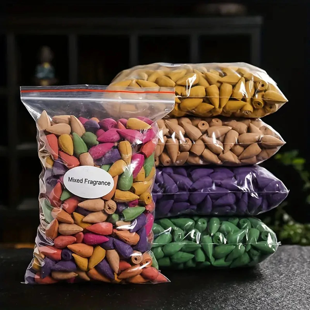 Mixed Backflow Incense Cones