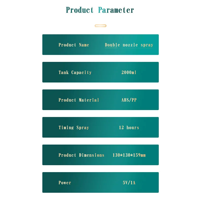 2000ML USB Air Humidifier