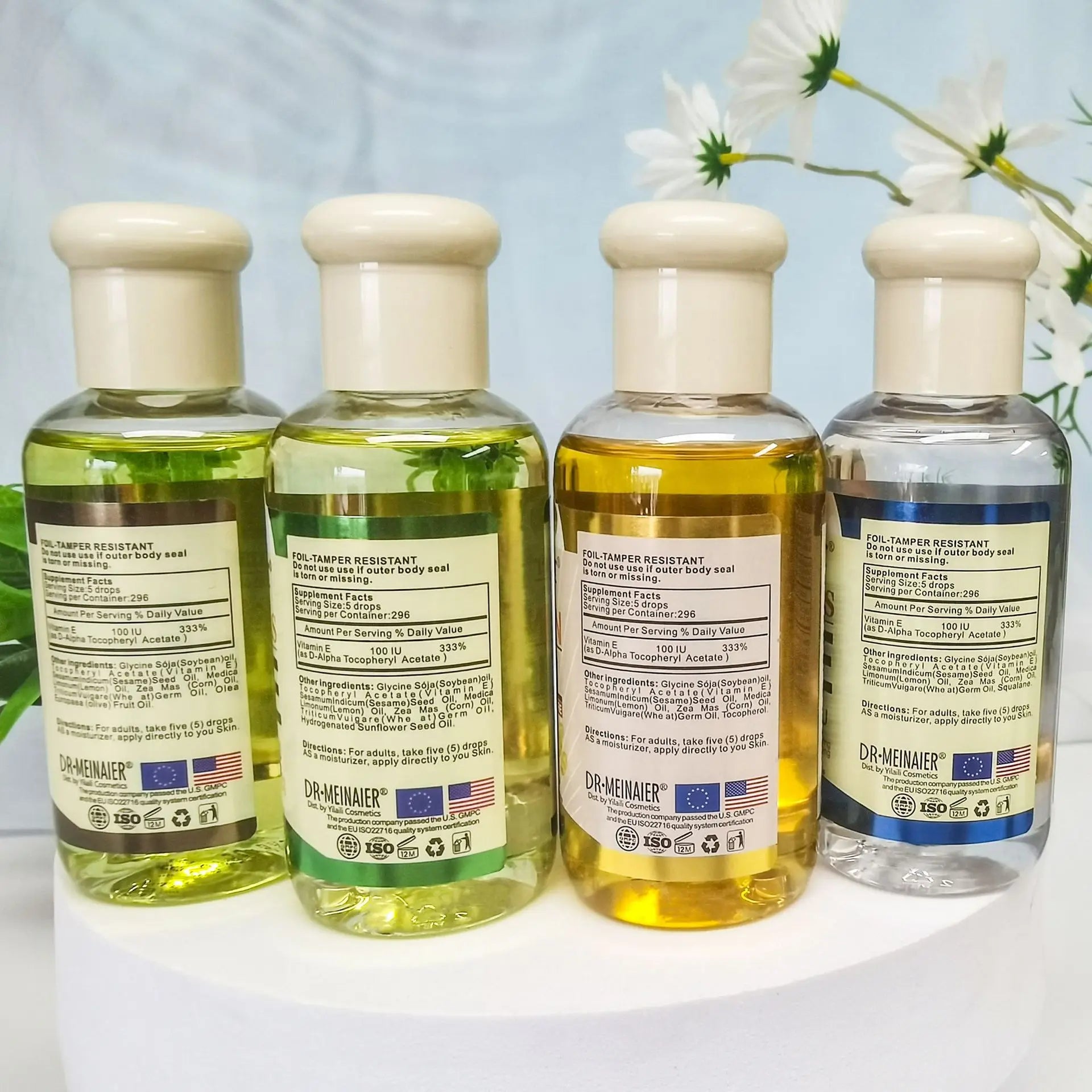 Vitamin E Face Essence Oil – Anti-Wrinkle & Whitening Serum (75ml)