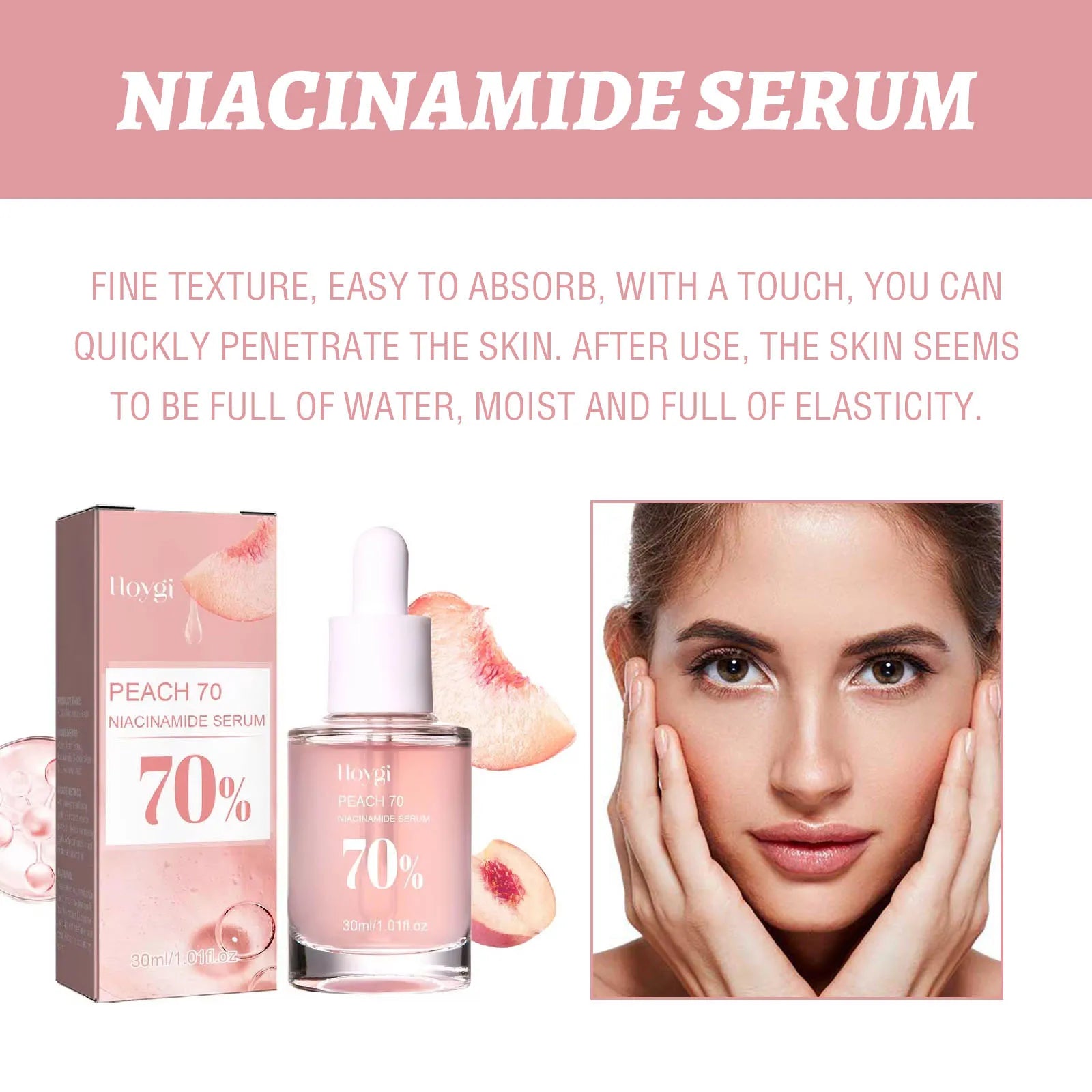 Niacinamide Facial Serum – Brightening & Dark Spot Corrector
