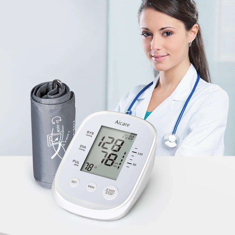 AICARE Upper Arm Blood Pressure Monitor