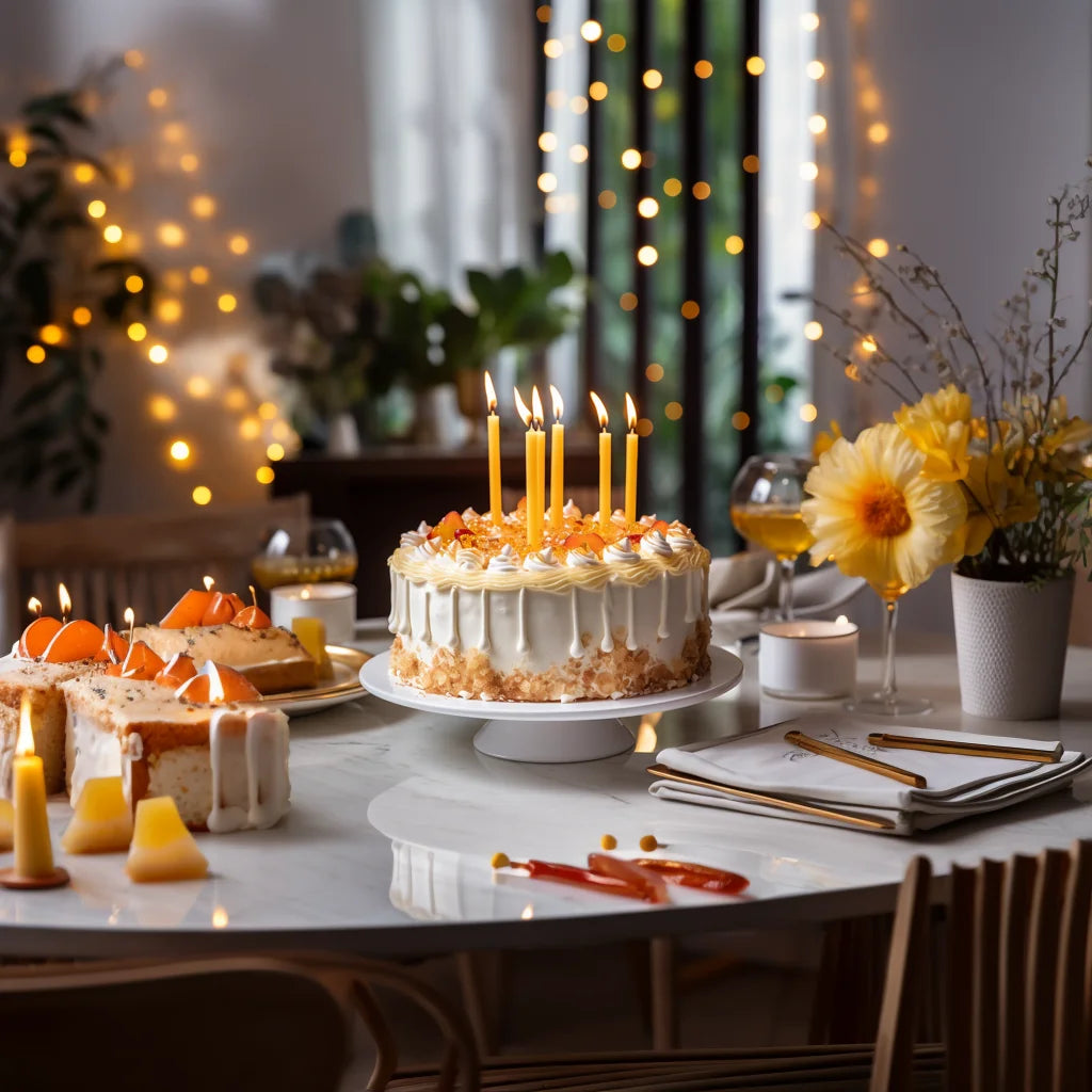 25PCS Natural Beeswax Hanukkah Candles