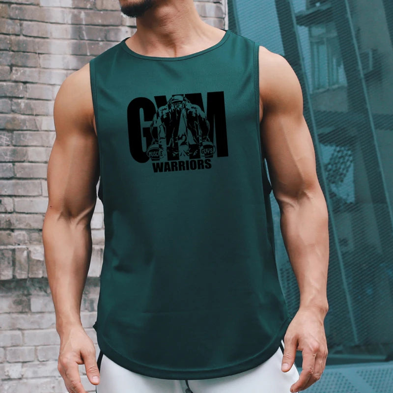 Men’s Quick-Dry Mesh Gym Tank Top