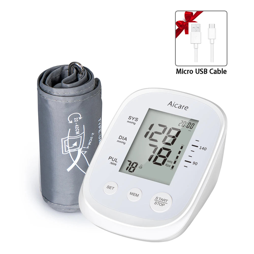 AICARE Upper Arm Blood Pressure Monitor