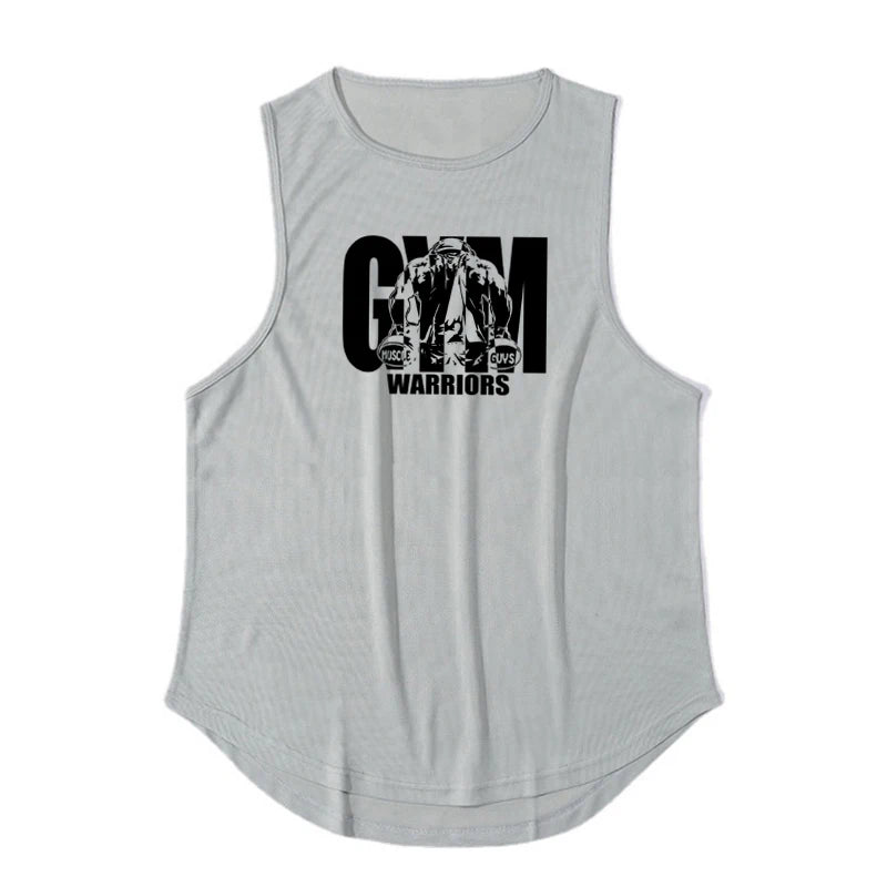 Men’s Quick-Dry Mesh Gym Tank Top
