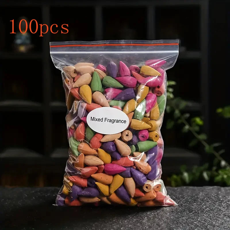 Mixed Backflow Incense Cones