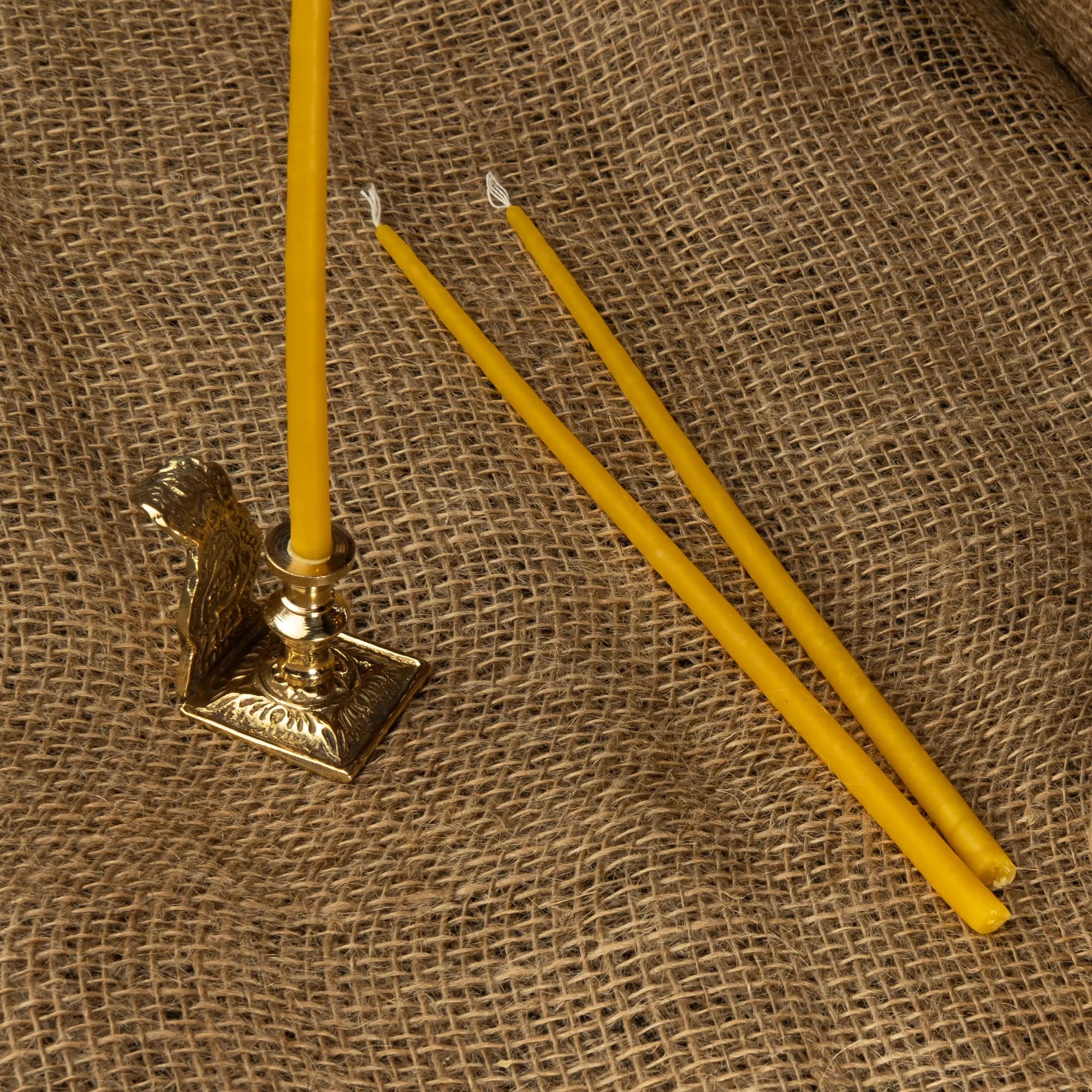 25PCS Natural Beeswax Hanukkah Candles