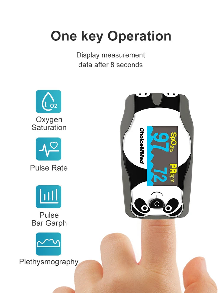 ChoiceMMed Pediatric Finger Pulse Oximeter