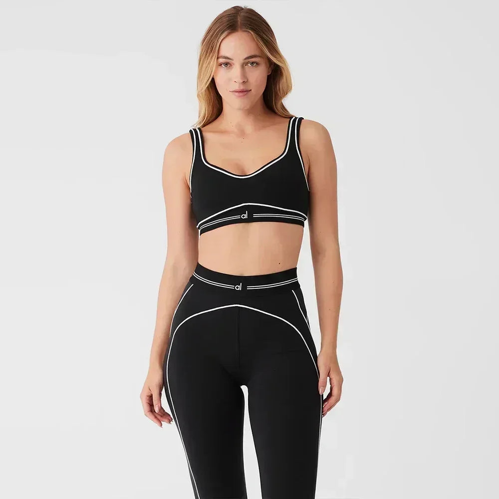 Women’s Air Heart Throb Bra & Legging Fitness Yoga Set