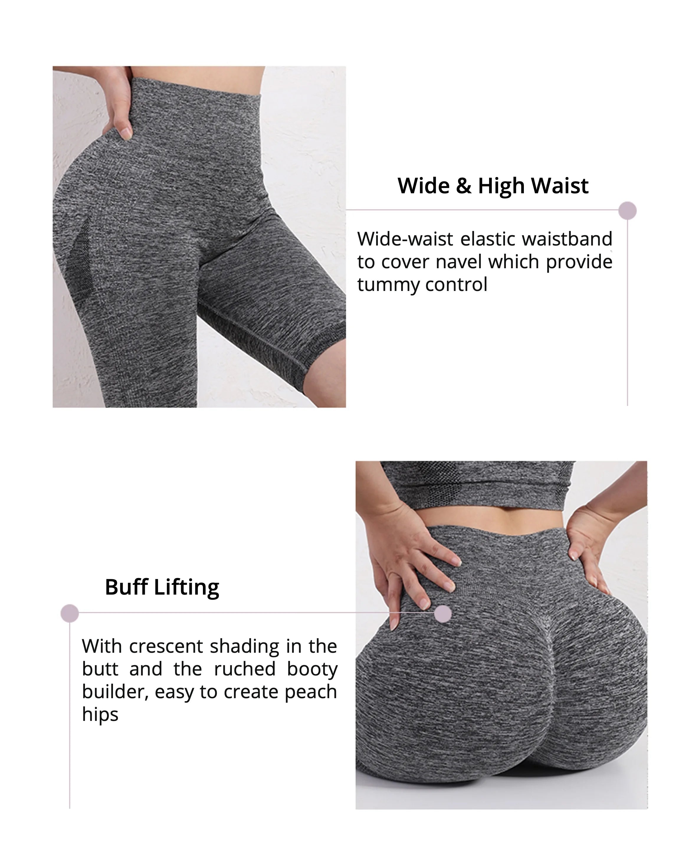 Women’s High-Waist Butt Lifting Leggings – Fitness & Yoga Tights