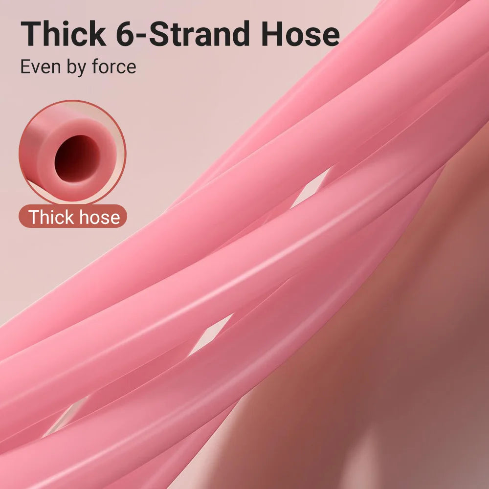 6-Tube Resistance Band Pedal Puller – Full-Body Fitness Tension Rope