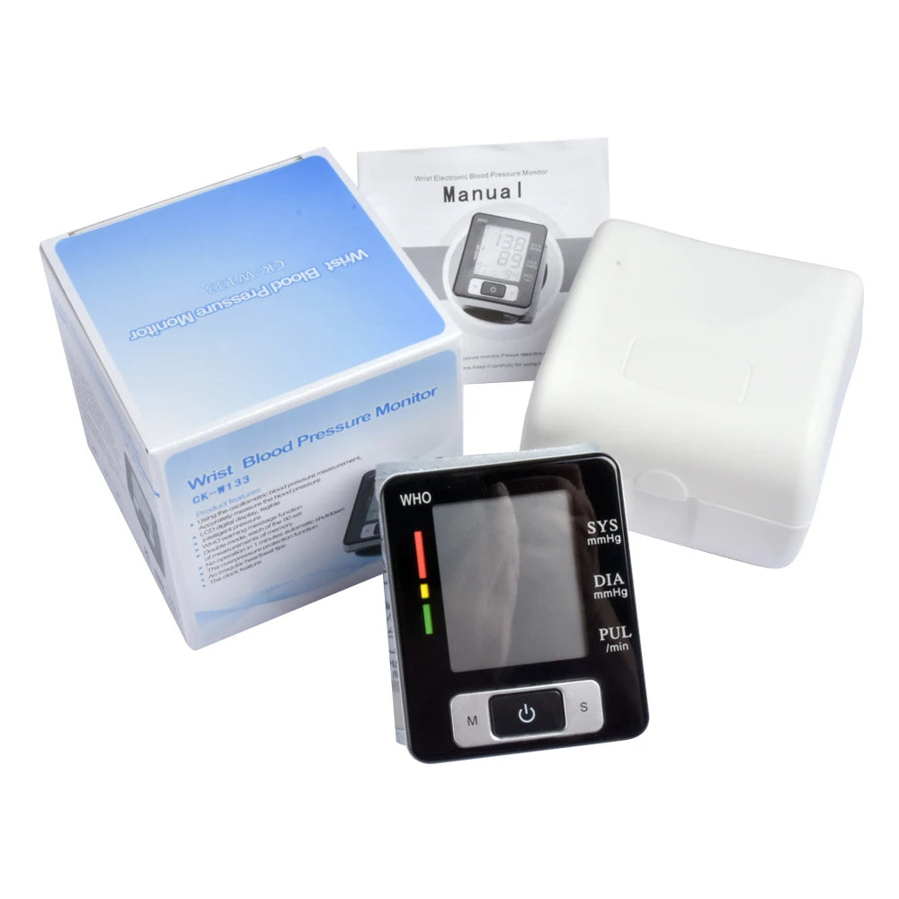 Digital Wrist Blood Pressure Monitor – High Accuracy Electronic BP Cuff